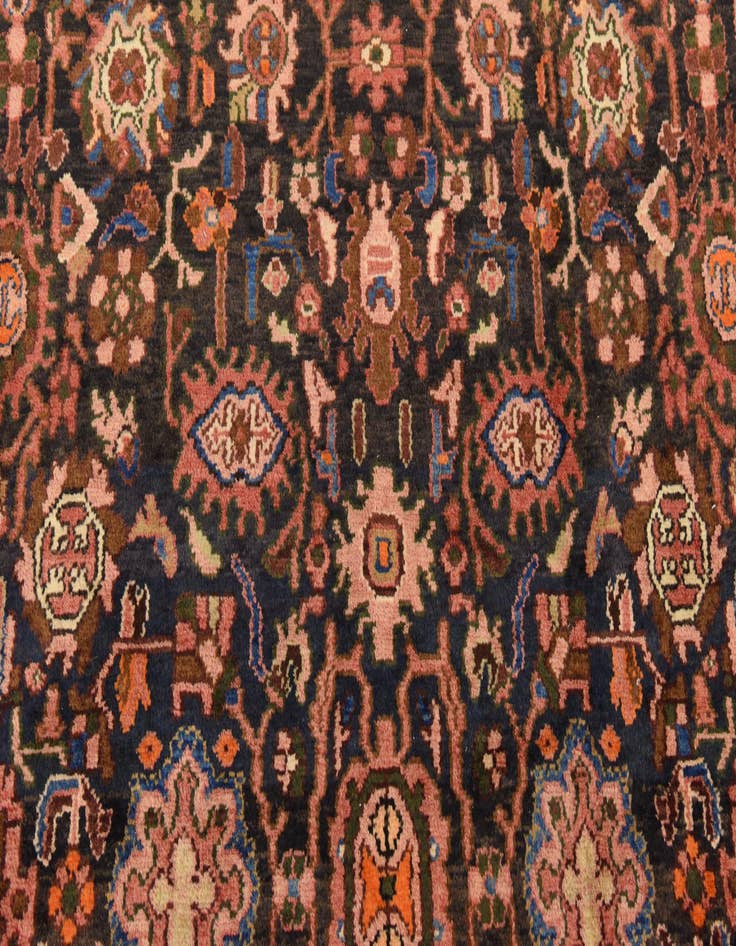 Detail image of 5' 3 x 10' Hand Knotted Nanaj Persian Wool Rug