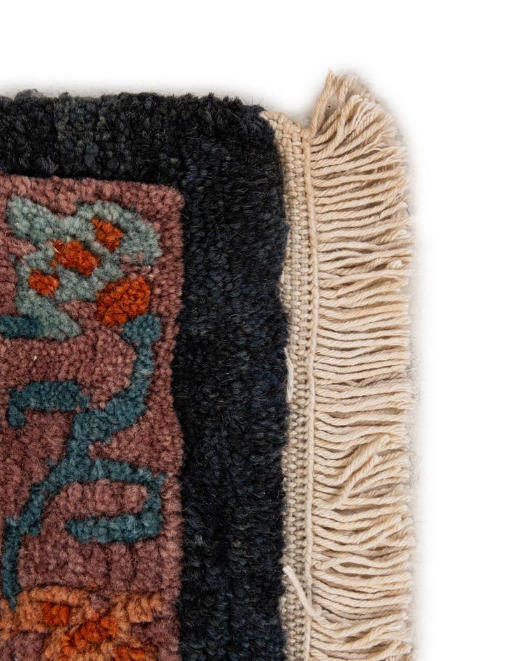 Detail image of 2' 7 x 4' 8  Hand Knotted Nepal Wool Rug