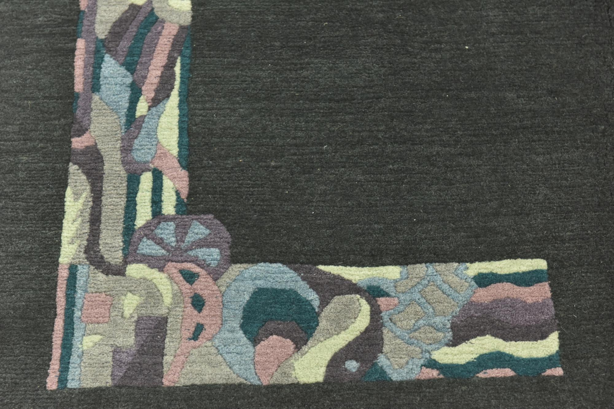 5' 7 x 8' 1 Hand Knotted Nepal Wool Rug