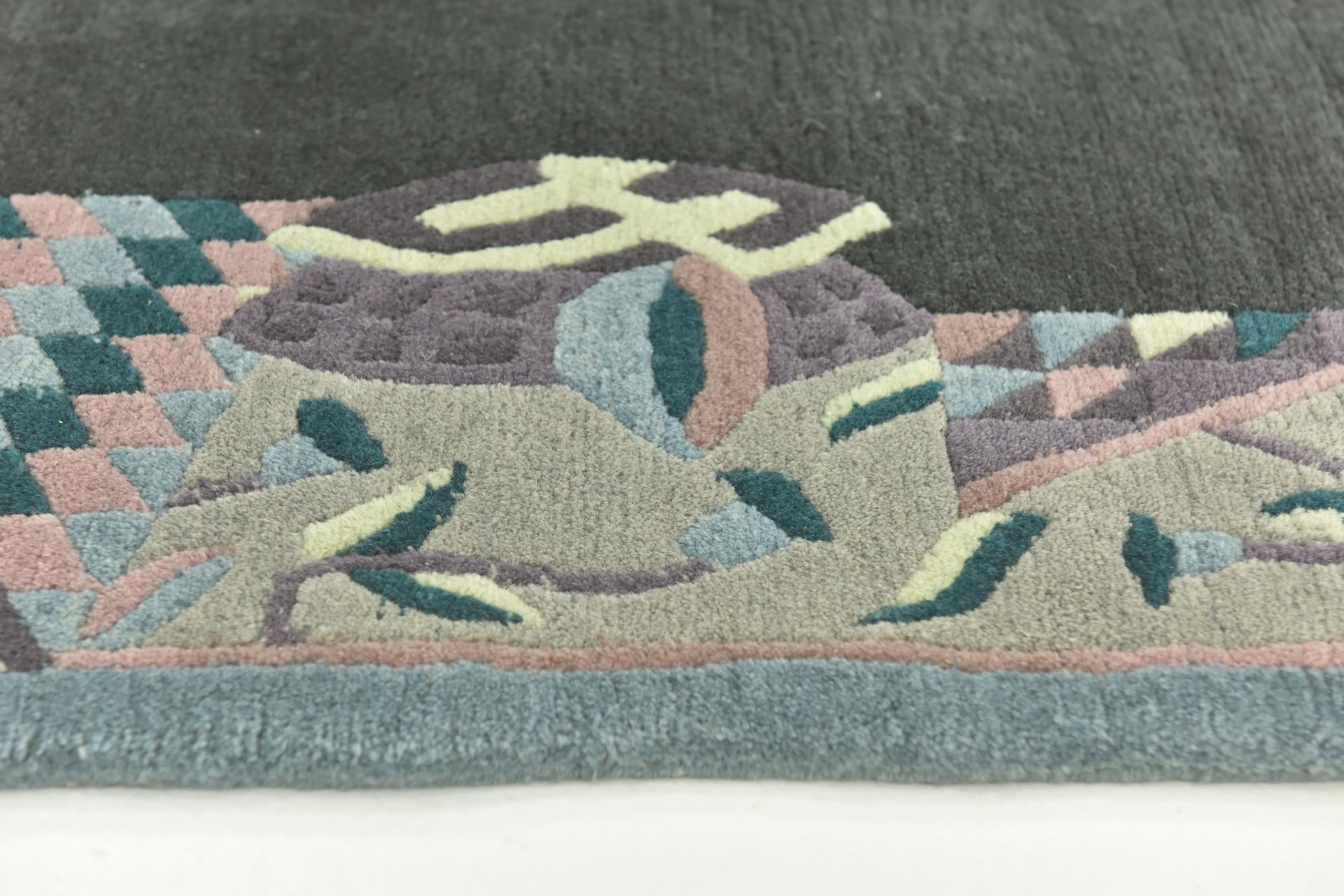 5' 7 x 8' 1 Hand Knotted Nepal Wool Rug