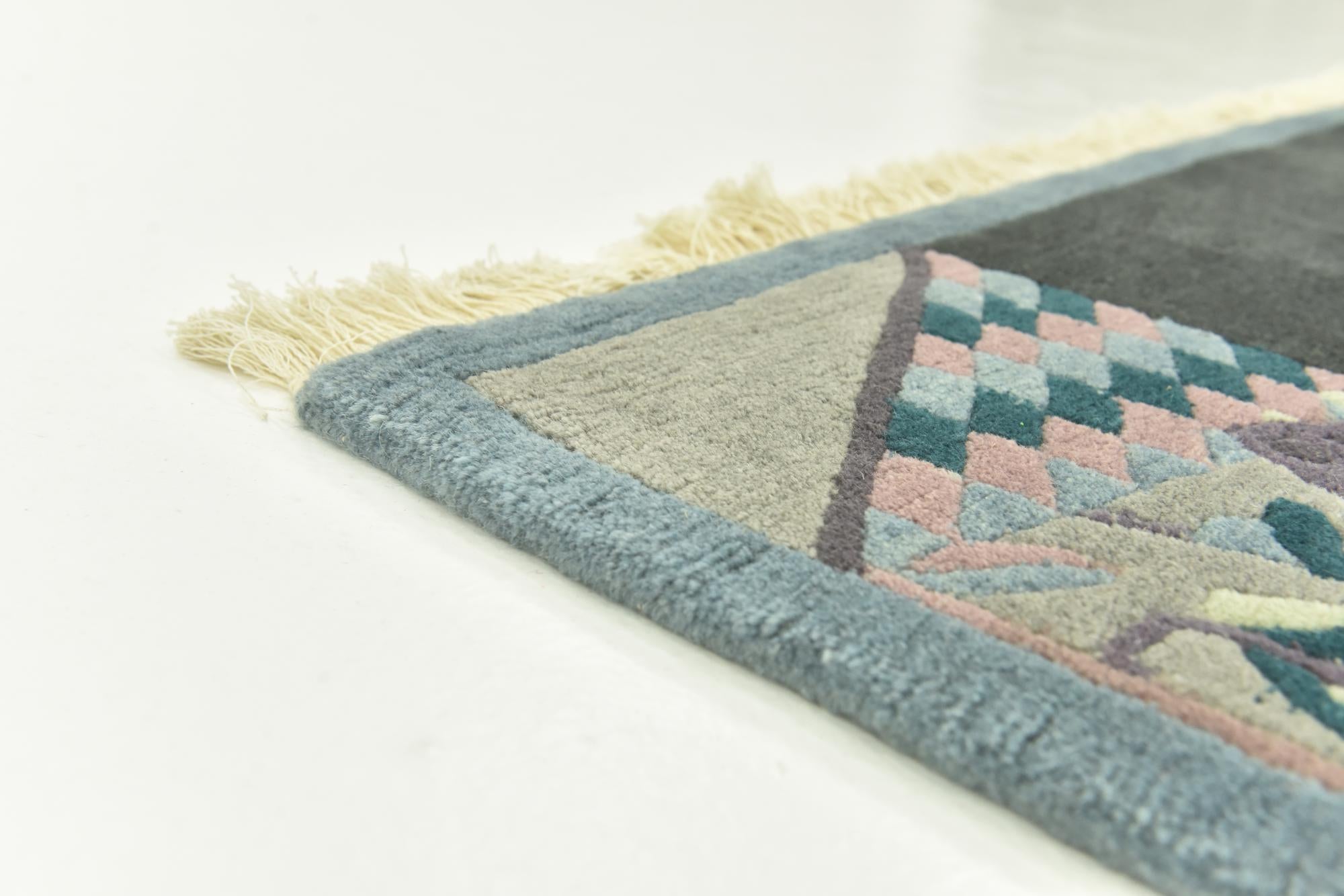 5' 7 x 8' 1 Hand Knotted Nepal Wool Rug