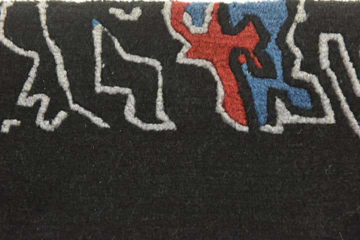 4' 7 x 6' 6 Hand Knotted Nepal Wool Rug