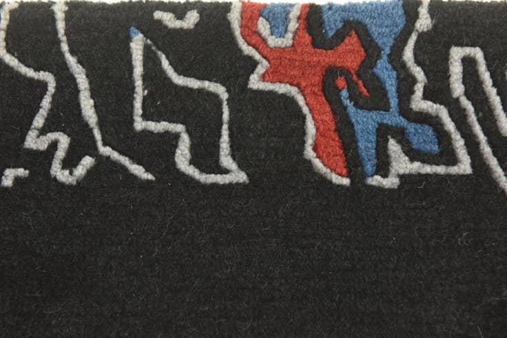 Detail image of 4' 7 x 6' 6 Hand Knotted Nepal Wool Rug