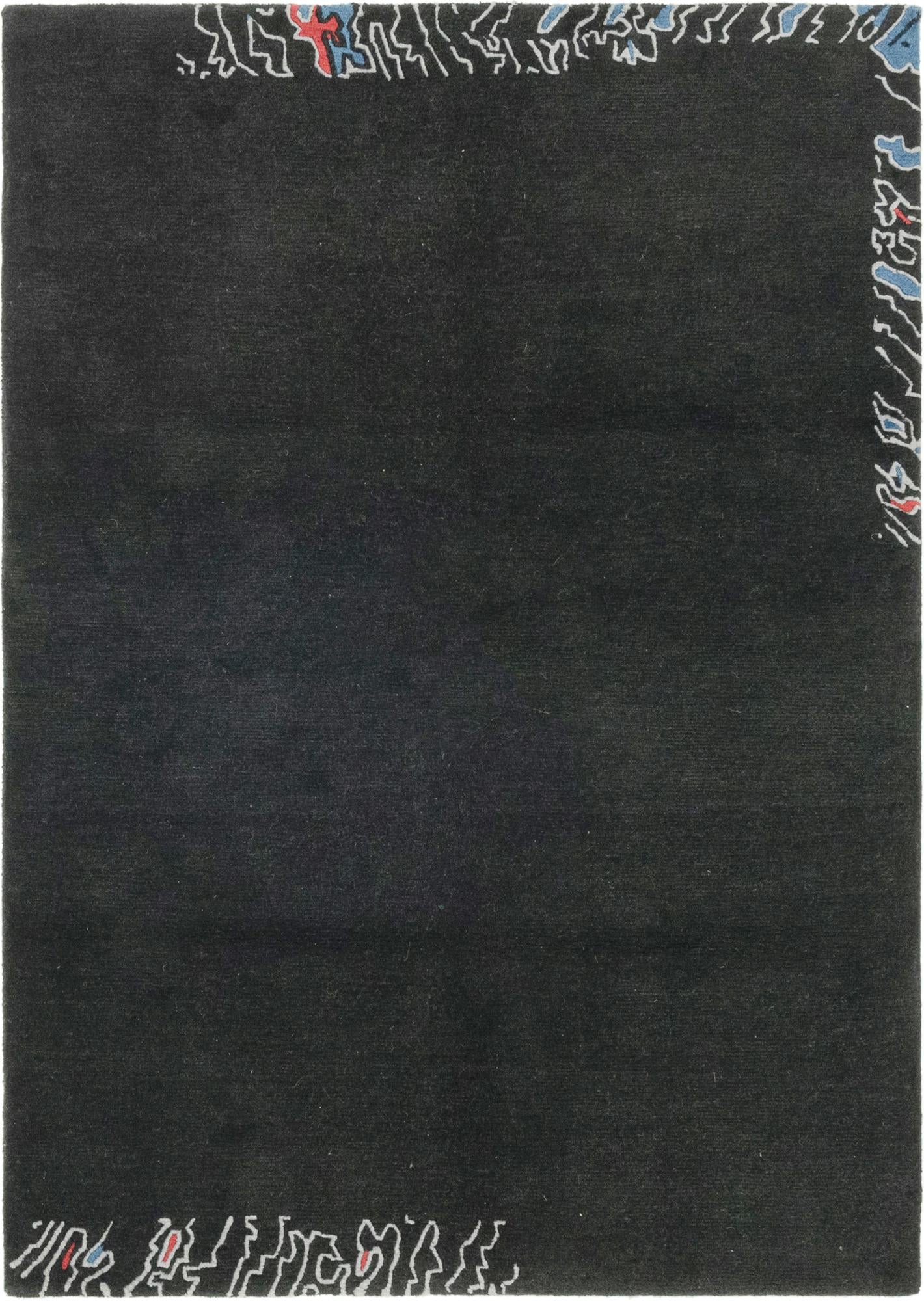 4' 7 x 6' 6 Hand Knotted Nepal Wool Rug