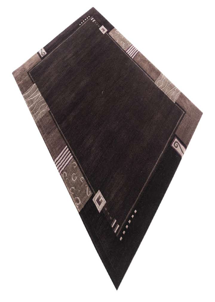 4' 8 x 6' 4 Hand Knotted Nepal Wool Rug