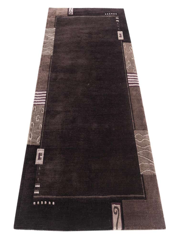 4' 8 x 6' 4 Hand Knotted Nepal Wool Rug