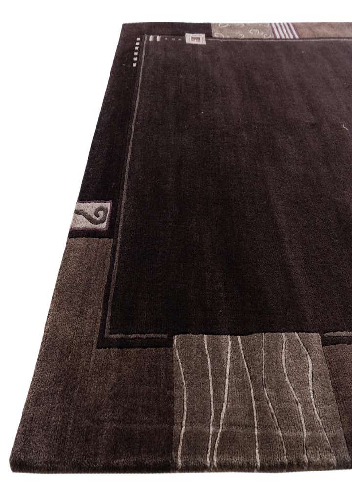 4' 8 x 6' 4 Hand Knotted Nepal Wool Rug