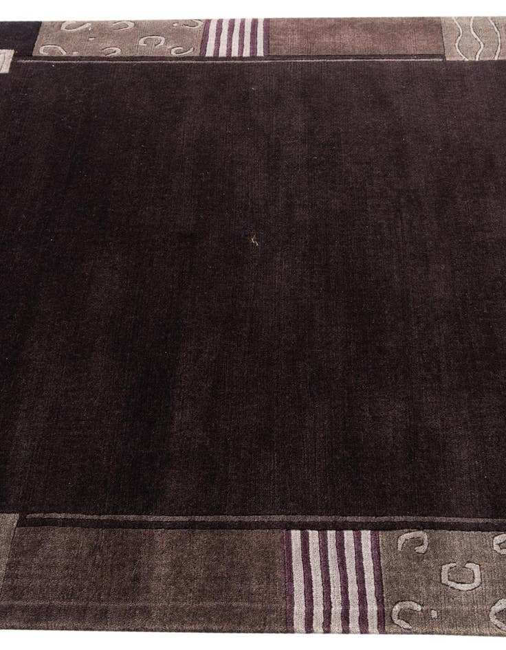 Detail image of 4' 8 x 6' 4 Hand Knotted Nepal Wool Rug