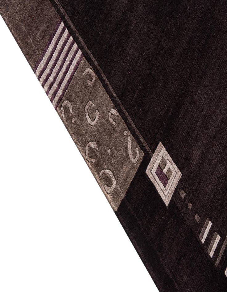 Detail image of 4' 8 x 6' 4 Hand Knotted Nepal Wool Rug