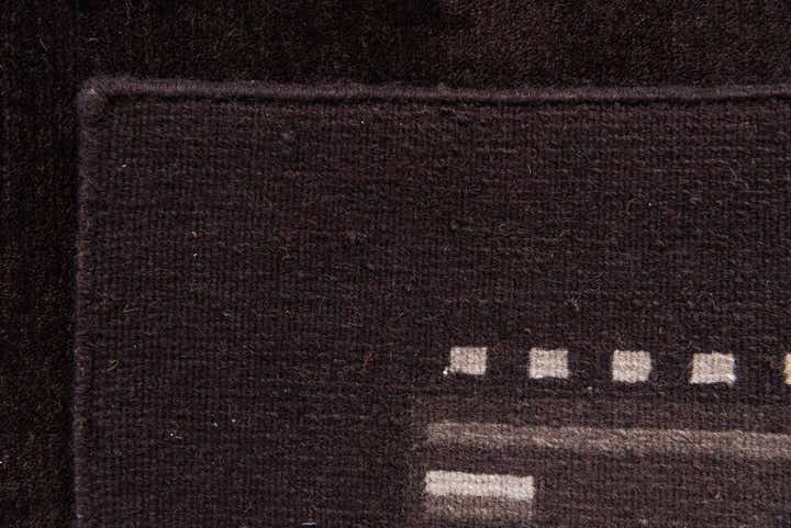 4' 8 x 6' 4 Hand Knotted Nepal Wool Rug