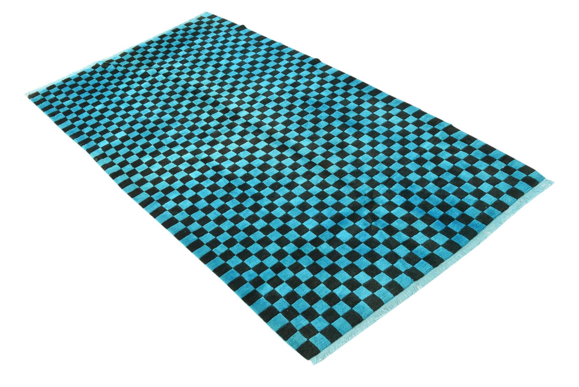 3' 1 x 5' 8 Hand Knotted Nepal Wool Rug