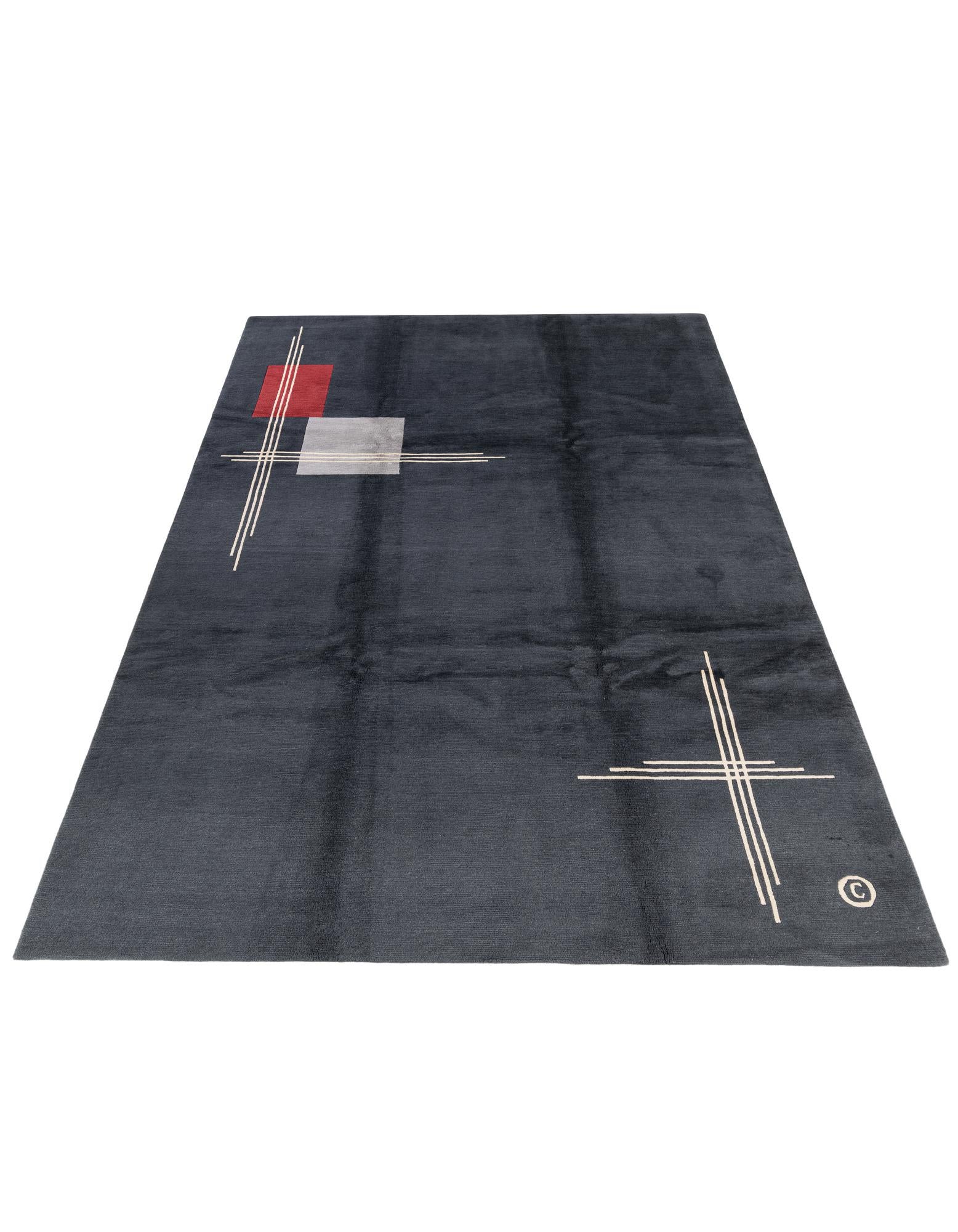 8' 2 x 11' 6 Hand Knotted Nepal Wool Rug