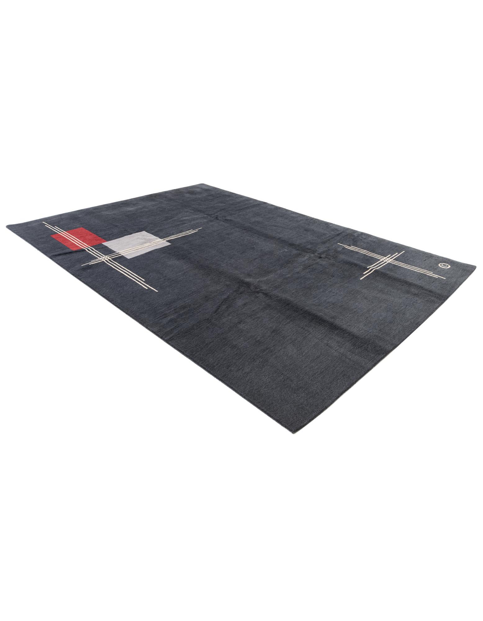 8' 2 x 11' 6 Hand Knotted Nepal Wool Rug