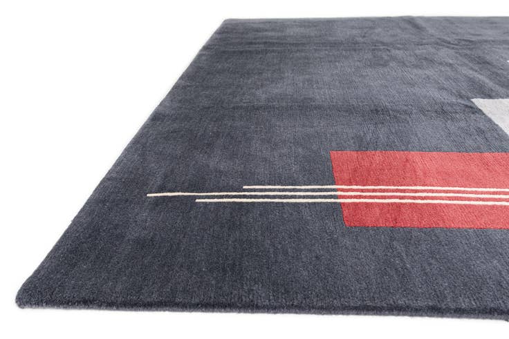 Detail image of 8' 2 x 11' 6 Hand Knotted Nepal Wool Rug