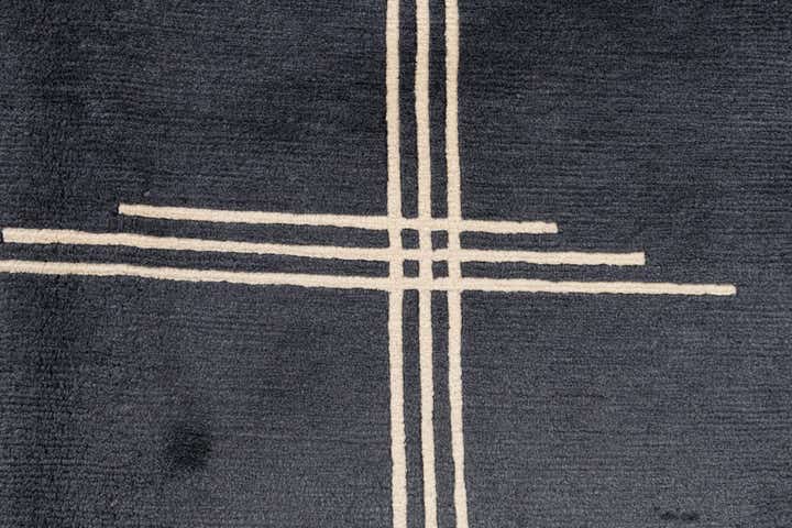 8' 2 x 11' 6 Hand Knotted Nepal Wool Rug