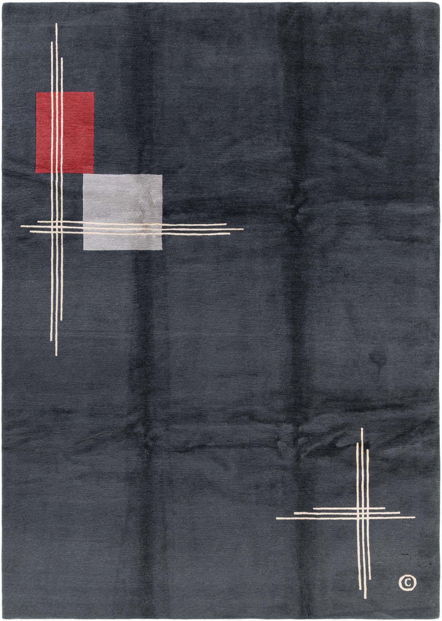 8' 2 x 11' 6 Hand Knotted Nepal Wool Rug