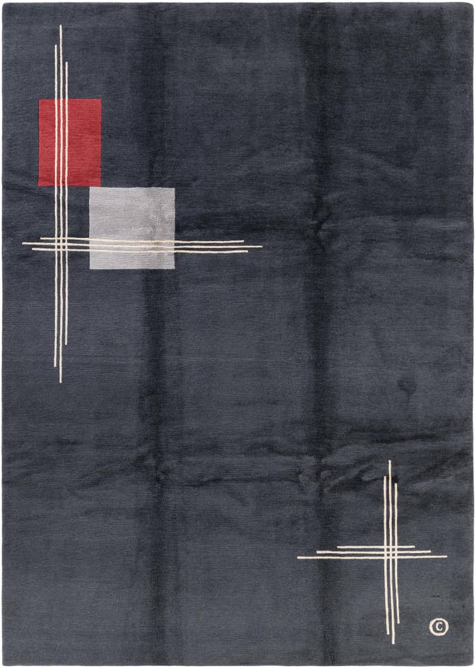 Detail image of 8' 2 x 11' 6 Hand Knotted Nepal Wool Rug