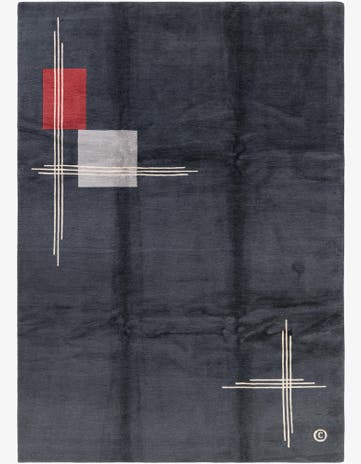 8' 2 x 11' 6 Hand Knotted Nepal Wool Rug