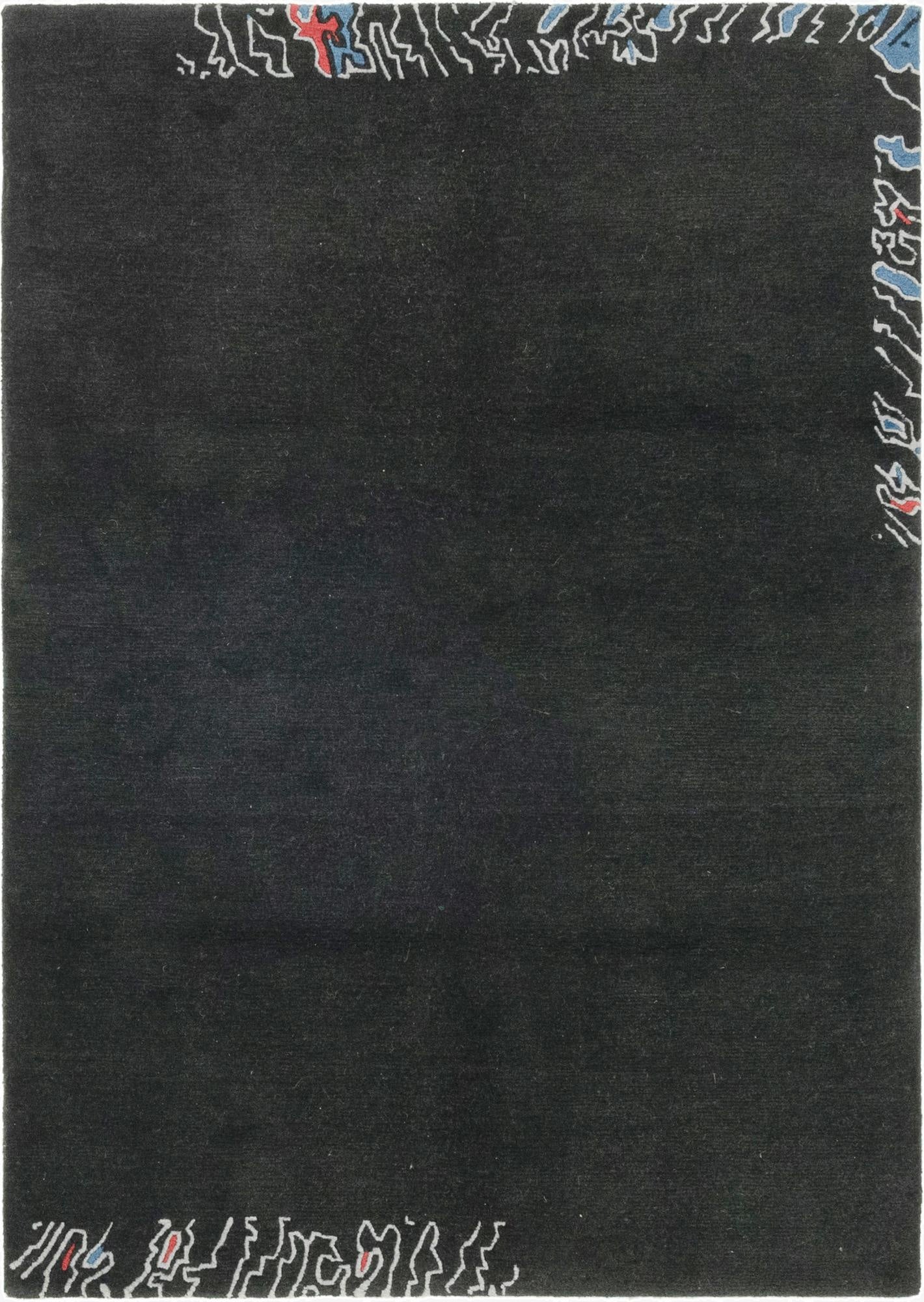 4' 7 x 6' 6  Hand Knotted Nepal Wool Rug