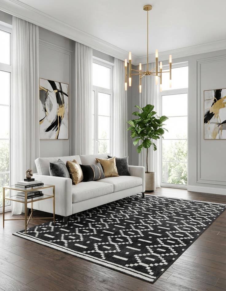 Detail image of 5' x 8' Oslo Rug