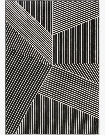 Black Oslo Rug