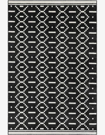 Black Oslo Rug