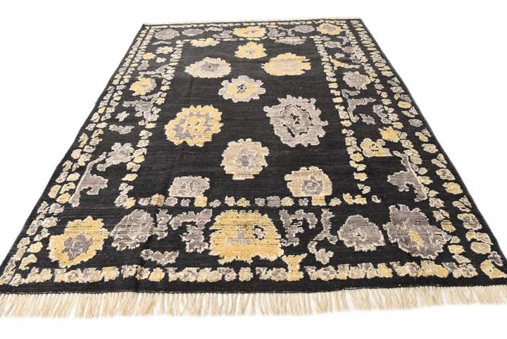 7' 10 x 10' 2 Hand Knotted Oushak Wool Rug