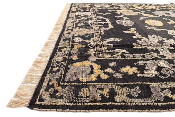 8' 2 x 10' 4 Hand Knotted Oushak Wool Rug