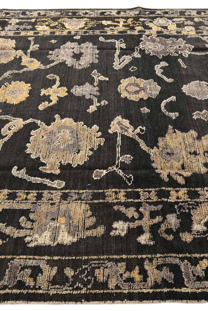 8' 2 x 10' 4 Hand Knotted Oushak Wool Rug