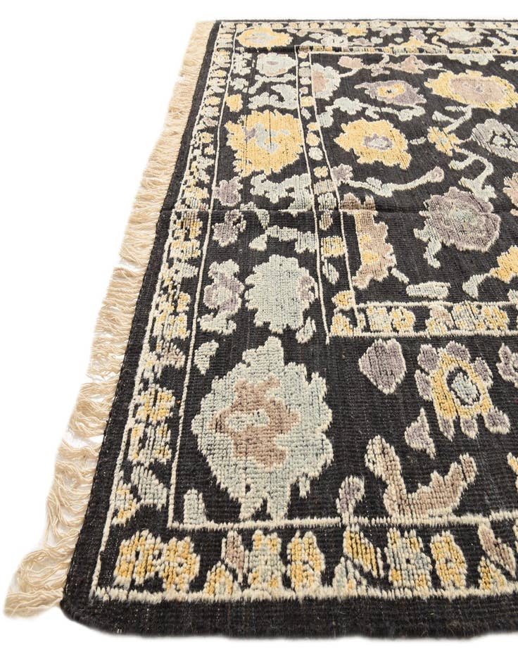 Detail image of 8' 2 x 10' 8  Hand Knotted Oushak Wool Rug