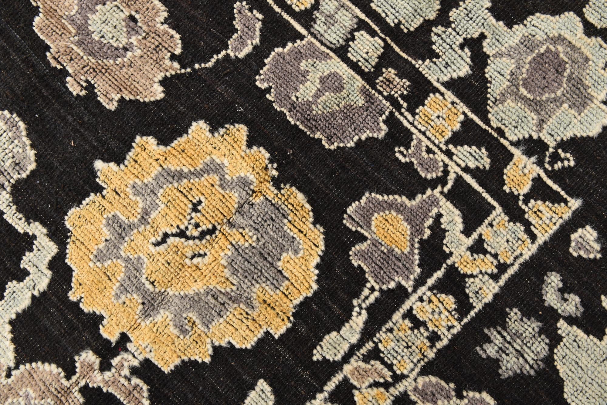 8' 2 x 10' 8 Hand Knotted Oushak Wool Rug