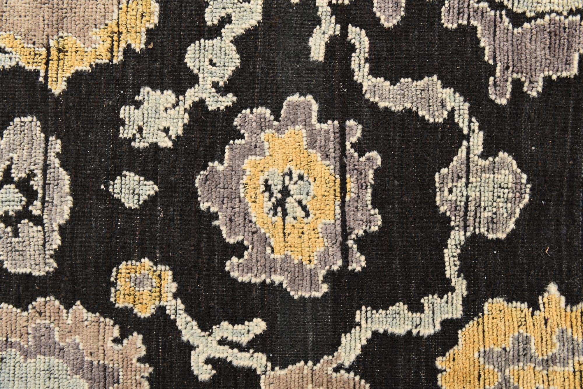 8' 2 x 10' 8 Hand Knotted Oushak Wool Rug