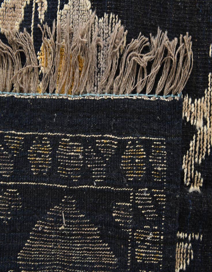 Detail image of 9' x 12' 6  Hand Knotted Oushak Wool Rug