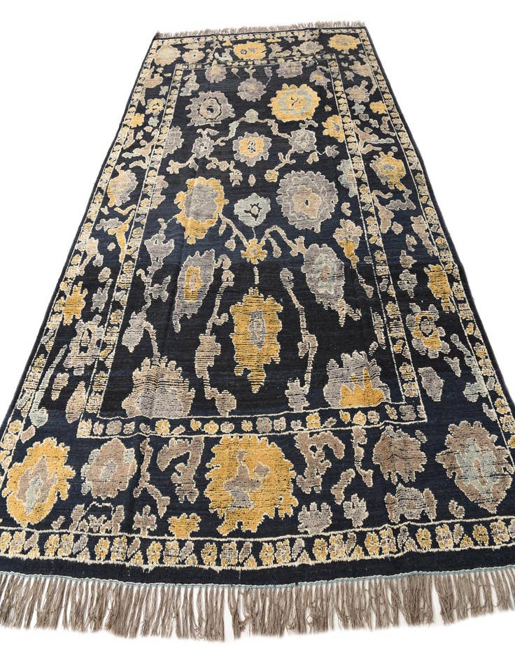 Detail image of 9' x 12' 6  Hand Knotted Oushak Wool Rug