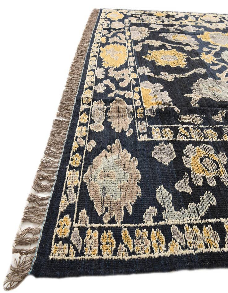 Detail image of 9' x 12' 6  Hand Knotted Oushak Wool Rug