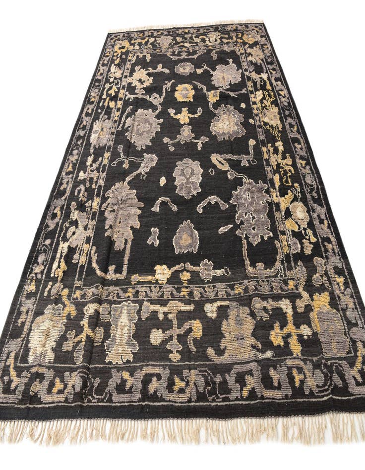 Detail image of 9' 2 x 12' 3  Hand Knotted Oushak Wool Rug