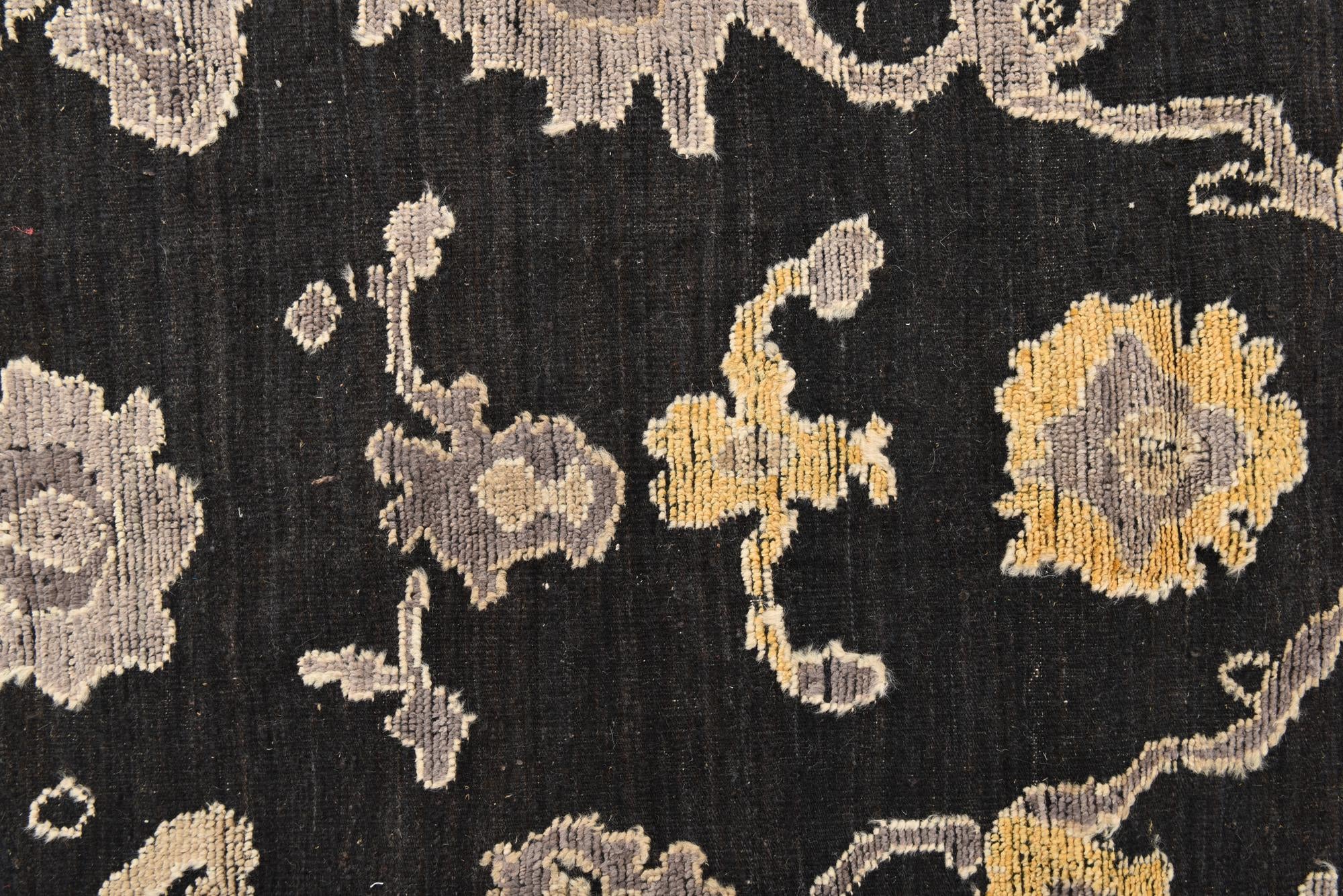 9' 2 x 12' 3 Hand Knotted Oushak Wool Rug