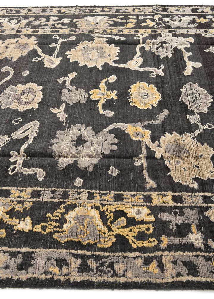 8' 2 x 9' 10 Hand Knotted Oushak Wool Rug