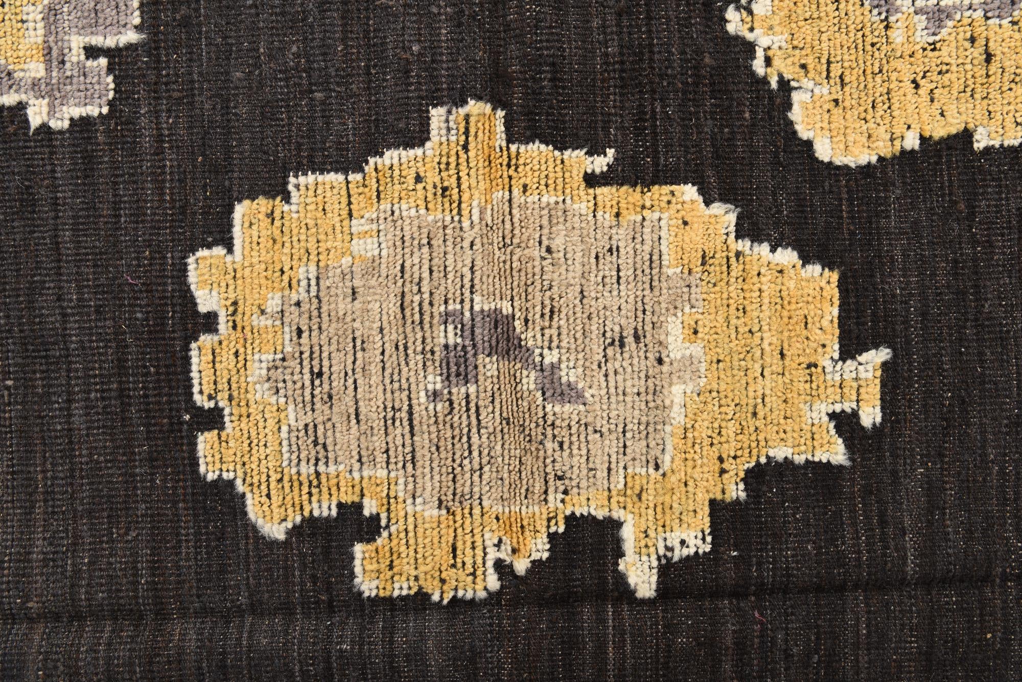 9' 2 x 12' 5 Hand Knotted Oushak Wool Rug