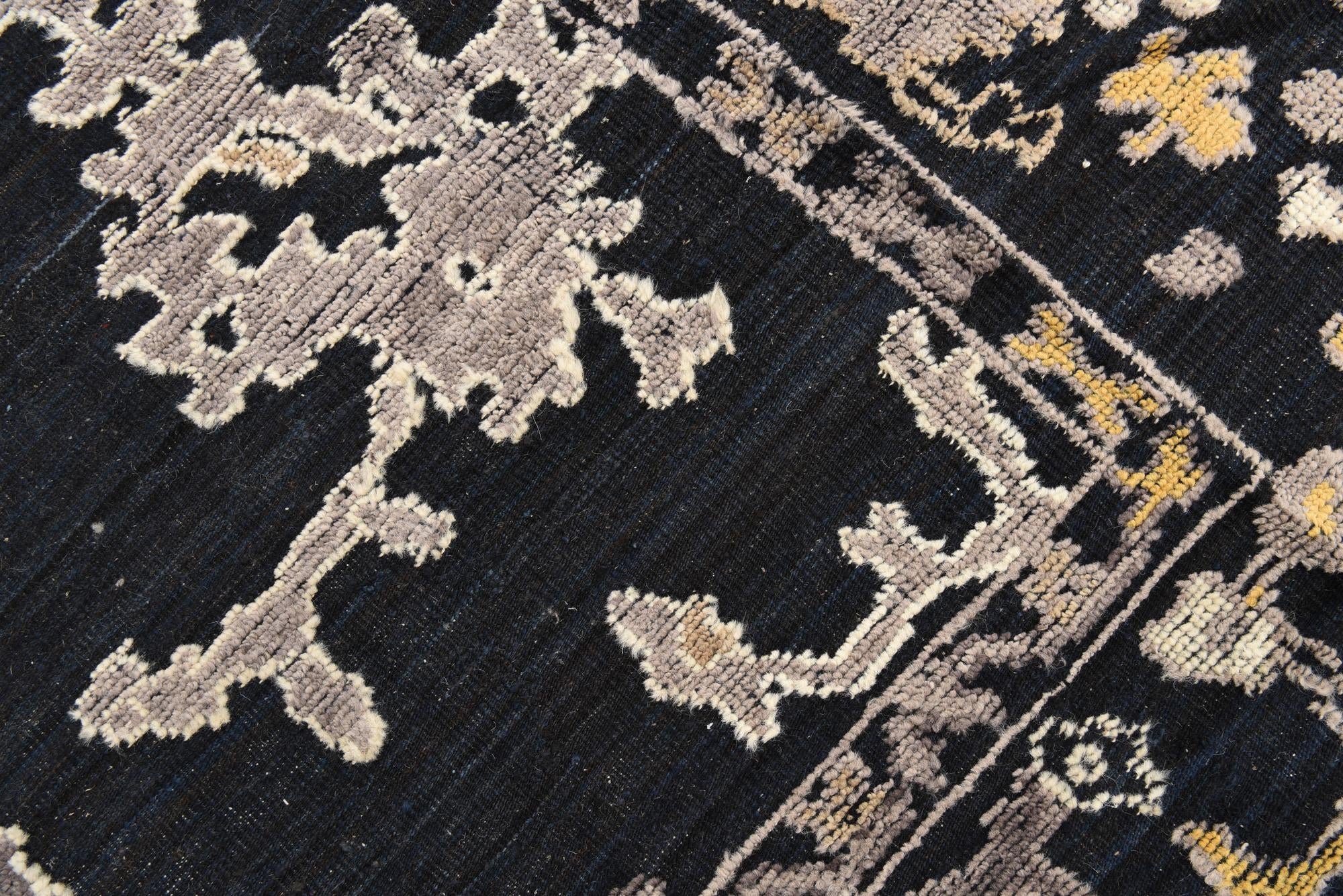 9' 5 x 12' 6 Hand Knotted Oushak Wool Rug