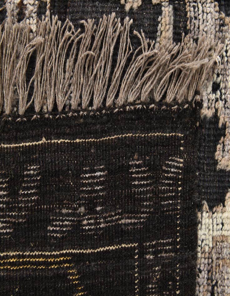 Detail image of 9' 2 x 12'  Hand Knotted Oushak Wool Rug