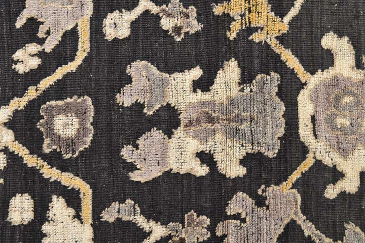 9' 2 x 12' Hand Knotted Oushak Wool Rug