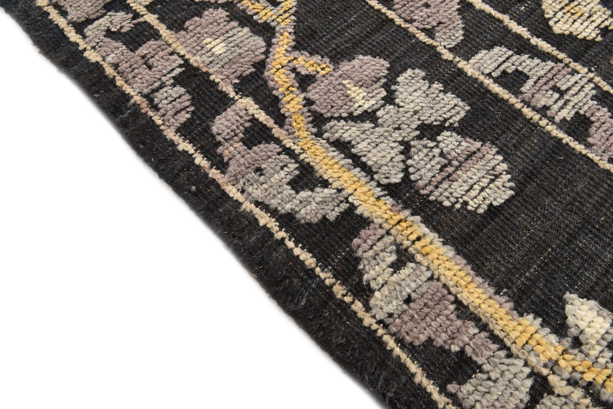 8' 2 x 10' 2 Hand Knotted Oushak Wool Rug
