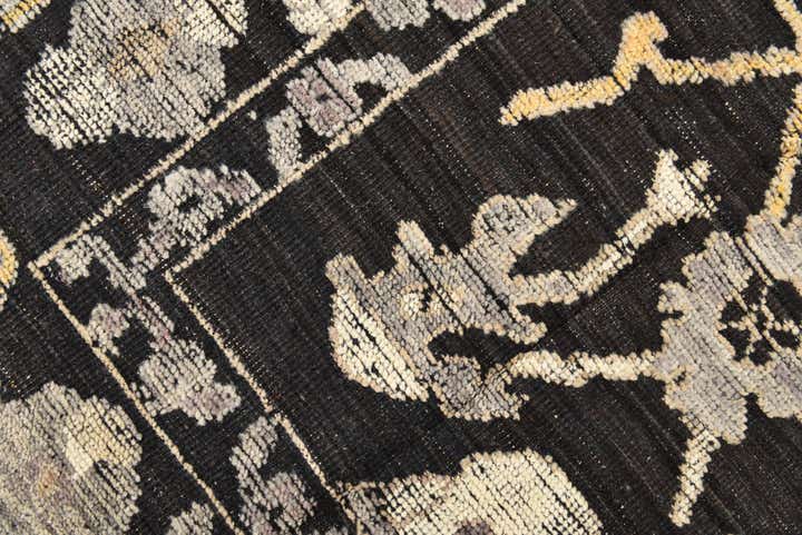 8' 2 x 10' 2 Hand Knotted Oushak Wool Rug