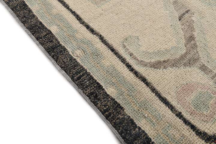 9' 2 x 11' 5 Hand Knotted Oushak Wool Rug