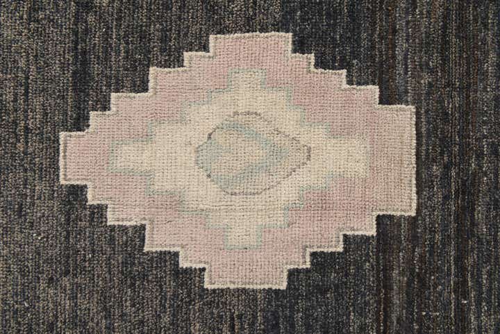 9' 2 x 11' 5 Hand Knotted Oushak Wool Rug