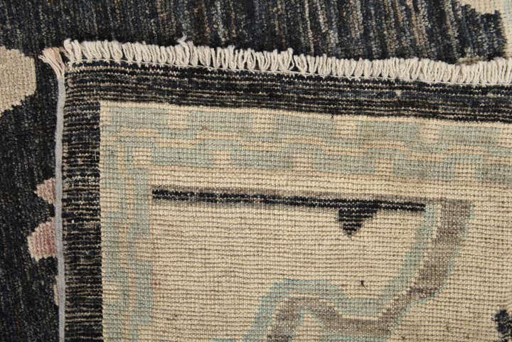 9' 2 x 11' 5 Hand Knotted Oushak Wool Rug