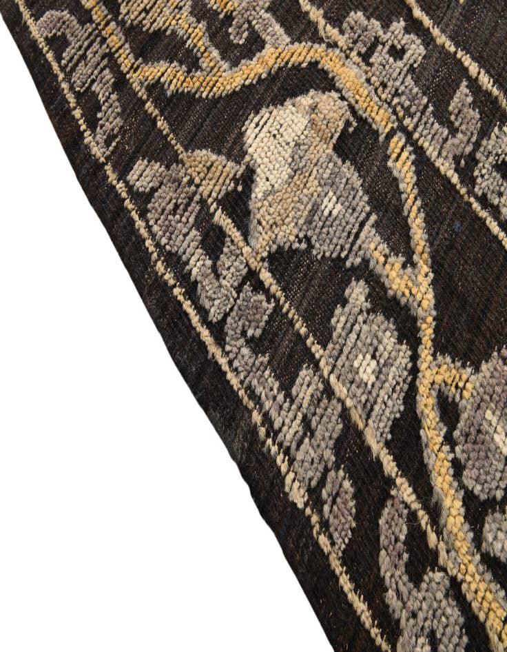 Detail image of 8' 3 x 10' 4  Hand Knotted Oushak Wool Rug