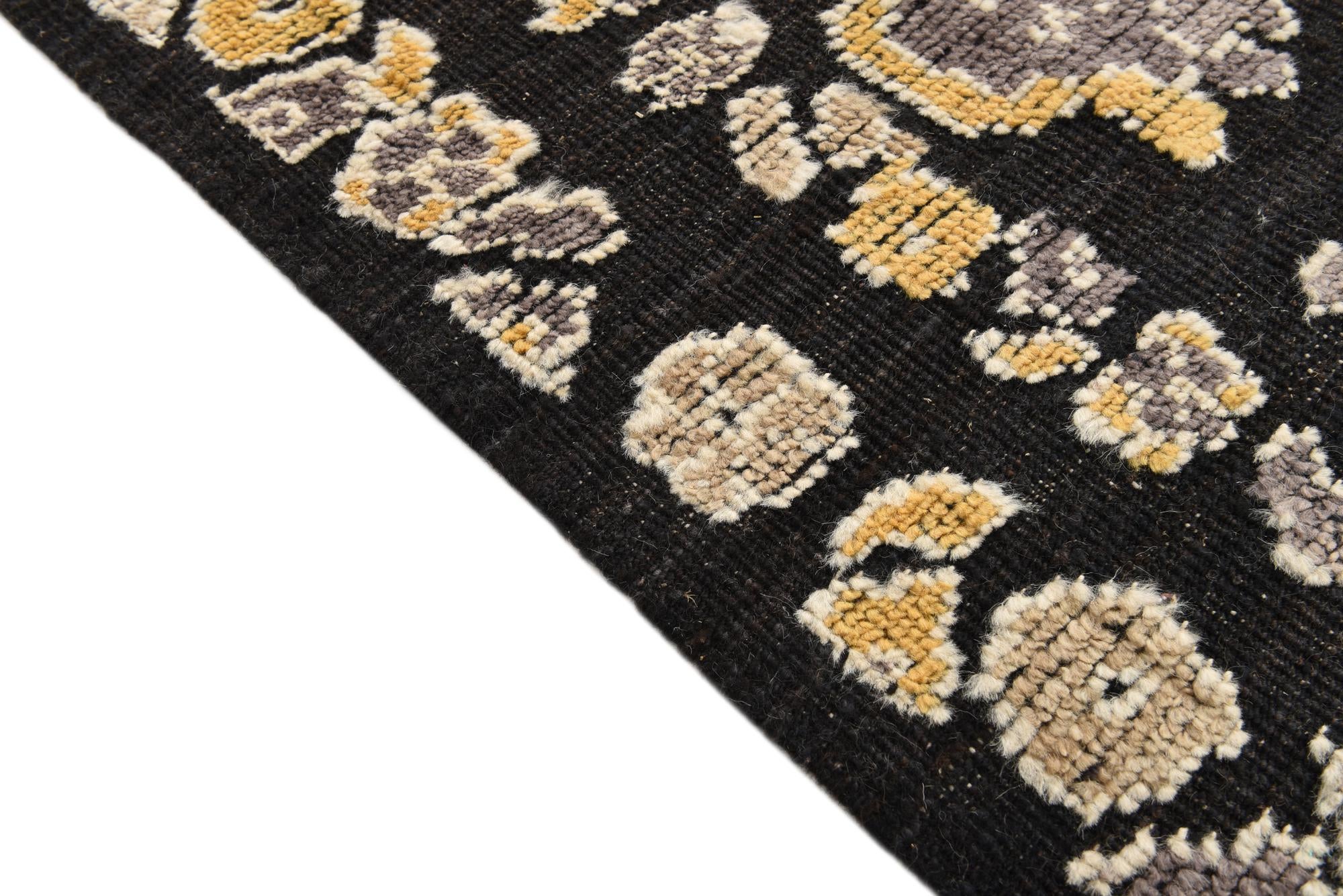 8' x 10' Hand Knotted Oushak Wool Rug