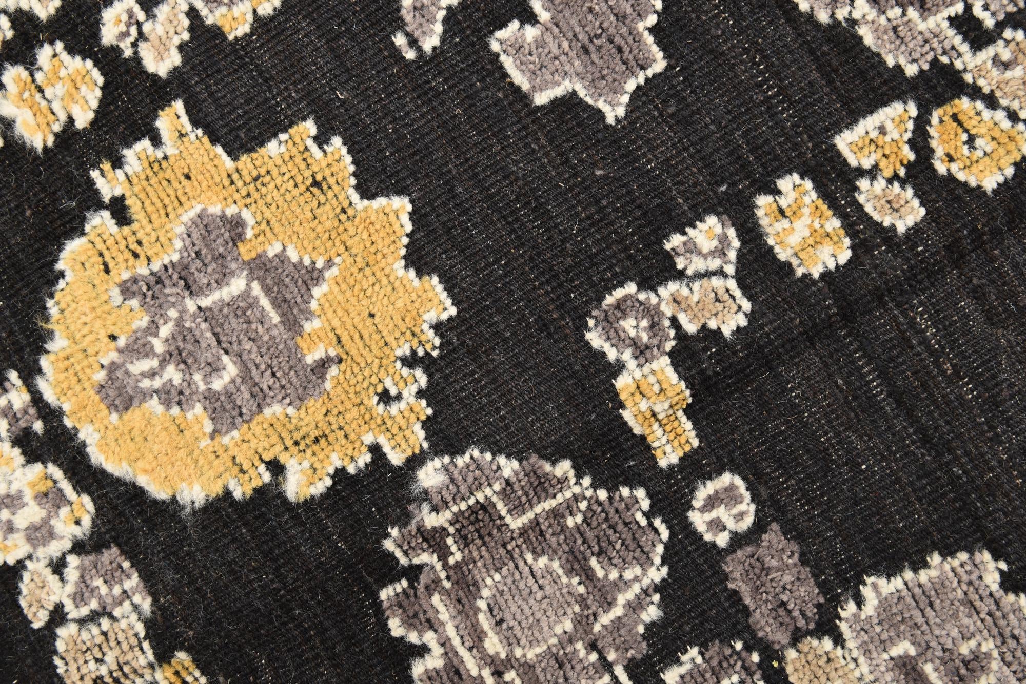 8' x 10' Hand Knotted Oushak Wool Rug